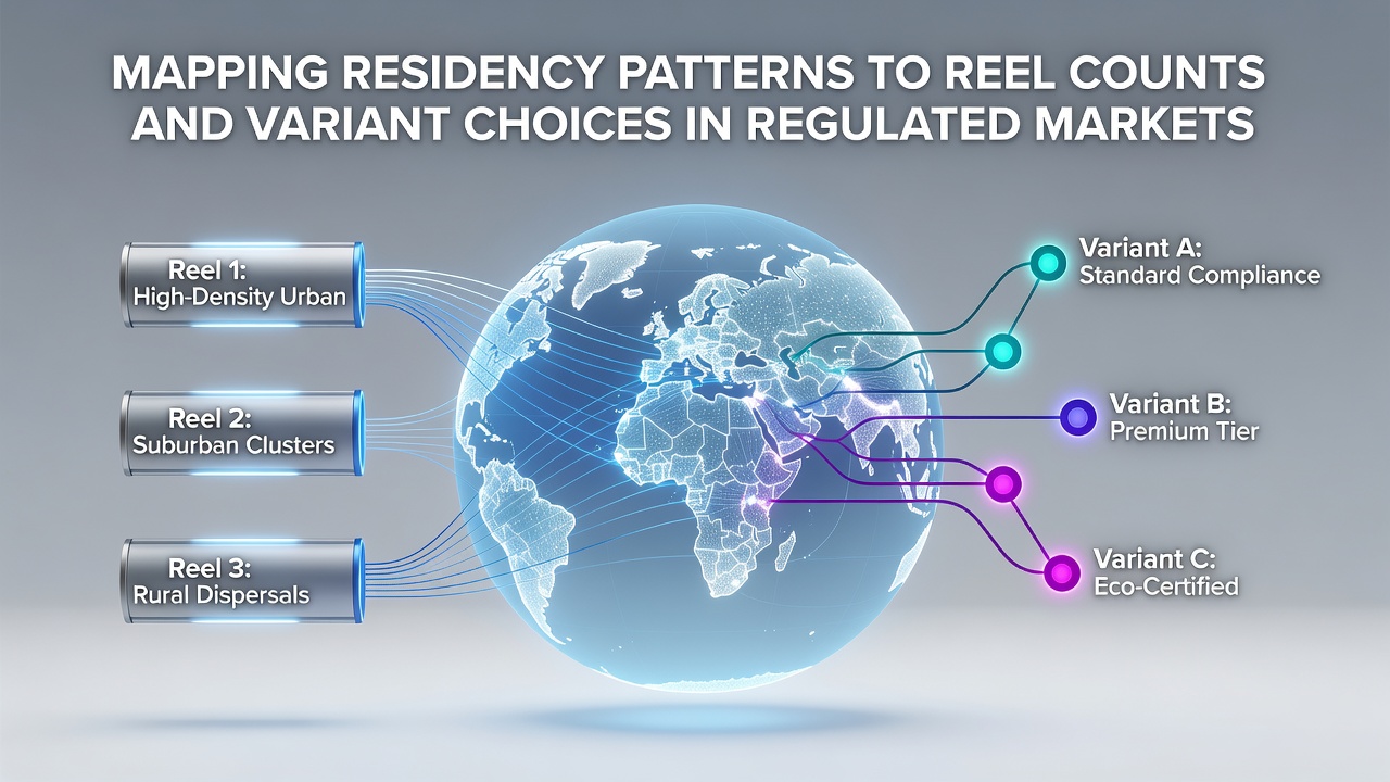 Map illustrating residency patterns linked to slot reel preferences across regulated regions